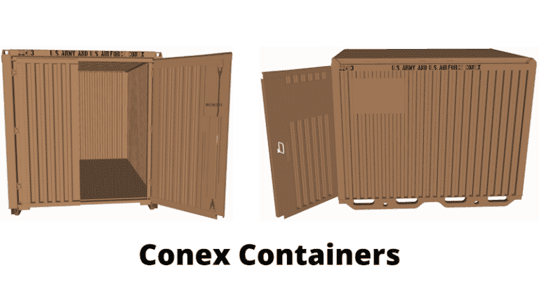 What Are CONEX Containers – History, Dimensions, Features And Uses